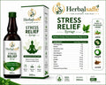 Herbalsaffe Stress Relief Syrup 200ml | Ashwagandha, Brahmi & Shankhpushpi