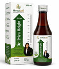 Herbalsaffe  Height Syrup 200ml | Natural Height Growth | 100% Ayurvedic